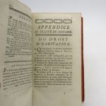 Couverture du livre Estimation du livre « traité du droit d’habitation, pour servir d’appendice au Traité du douaire : Traité des donations entre mari et femme, et du don mutuel »