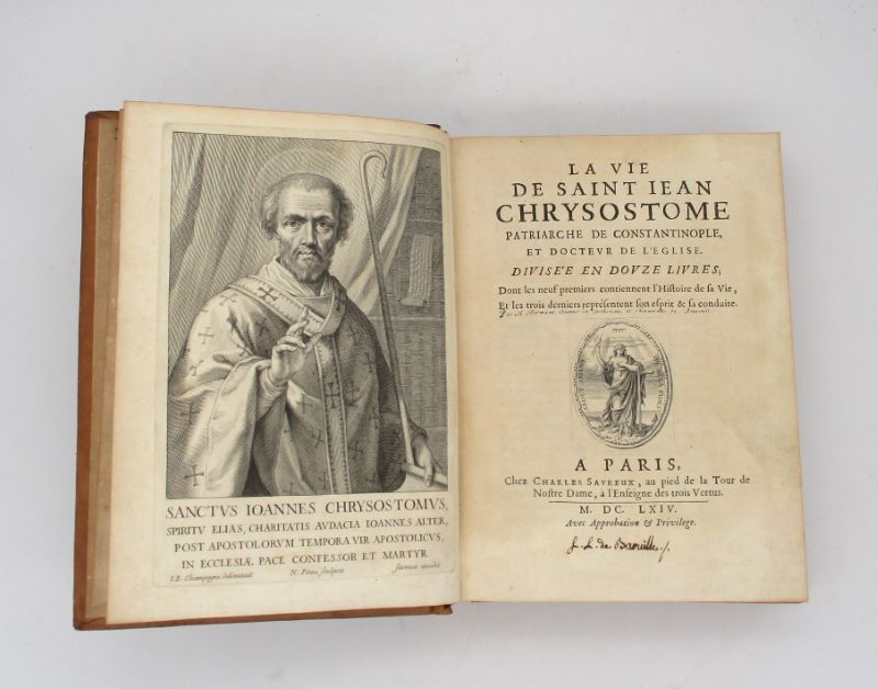 Couverture du livre Estimation du livre « la Vie de Saint Jean Chrysostome patriarche de Constantinople, et docteur de l’Église »