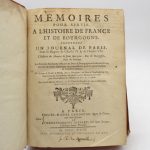 Couverture du livre Estimation du livre « mémoires pour servir à l’histoire de France et de Bourgogne contenant un Journal de Paris sous les règnes de Charles VI et Charles VII »