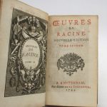 Couverture du livre Estimation du livre « oeuvres de Racine »