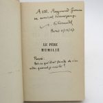 Couverture du livre Estimation du livre « le Père humilié »