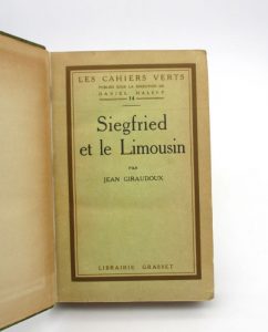Estimation Edition originale - Couverture du livre Estimation du livre « siegfried et le Limousin »