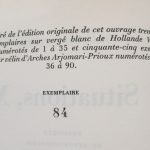 Couverture du livre Estimation du livre « situations, X »