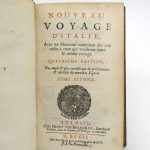 Couverture du livre Estimation du livre « nouveau voyage d’Italie : tomes 2e et 3e seuls »