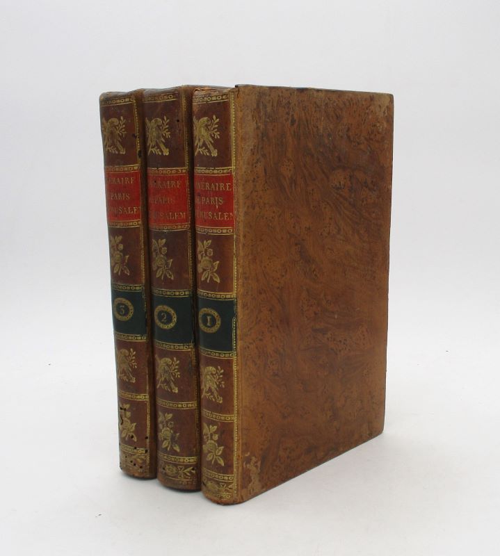 Couverture du livre Estimation du livre « itinéraire de Paris à Jérusalem et de Jérusalem à Paris »