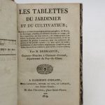 Couverture du livre Estimation du livre « les Tablettes du jardinier et du cultivateur »