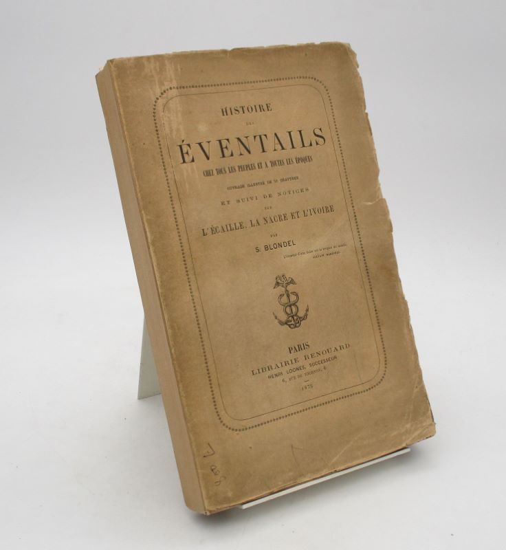 Couverture du livre Estimation du livre « histoire des éventails chez tous les peuples et à toutes les époques »