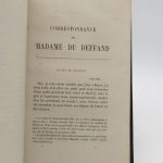 Couverture du livre Estimation du livre « correspondance inédite de Mme du Deffand »
