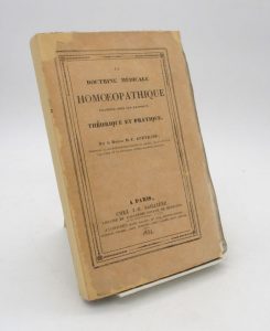 Estimation Sciences et médecine - Couverture du livre Estimation du livre « la Doctrine médicale homoeopathique examinée sous les rapports théorique et pratique »