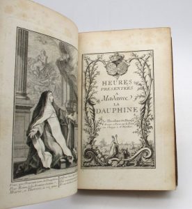 Estimation Sciences Humaines - Couverture du livre Estimation du livre « heures présentées à Madame la Dauphine »