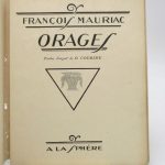 Couverture du livre Estimation du livre « orages »