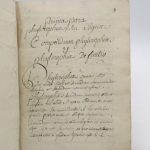 Couverture du livre Estimation du livre « 2 manuels manuscrits de philosophie, métaphysique et physique du XVIIIe siècle »