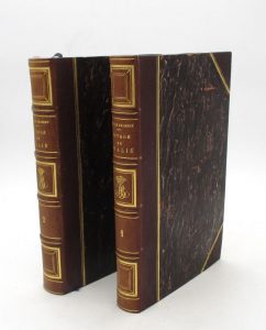 Estimation Voyages-Atlas - Couverture du livre Estimation du livre « l’Italie il y a cent ans ou Lettres écrites d’Italie à quelques amis en 1739 et 1740 »