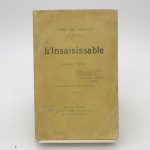 Couverture du livre Estimation du livre « l’Insaisissable »