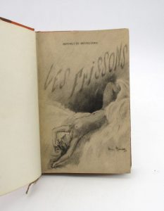 Estimation Edition originale - Couverture du livre Estimation du livre « les Frissons »