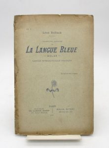 Estimation Sciences Humaines - Couverture du livre Estimation du livre « grammaire abrégée de la Langue bleue – Bolak – Langue internationale pratique »