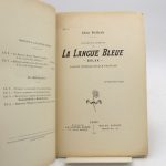 Couverture du livre Estimation du livre « grammaire abrégée de la Langue bleue – Bolak – Langue internationale pratique »