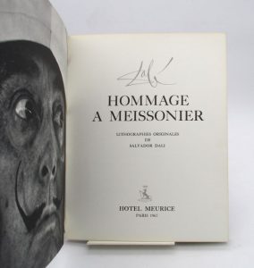 Estimation Beaux-Arts - Couverture du livre Estimation du livre « hommage à Meissonier »