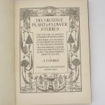 Couverture du livre Estimation du livre « decorative plant & flower studies »