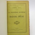 Couverture du livre Estimation du livre « la Troisième Jeunesse de madame Prune »