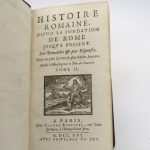 Couverture du livre Estimation du livre « histoire romaine, depuis la fondation de Rome jusqu’à présent »