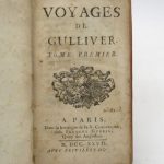 Couverture du livre Estimation du livre « voyages de Gulliver »