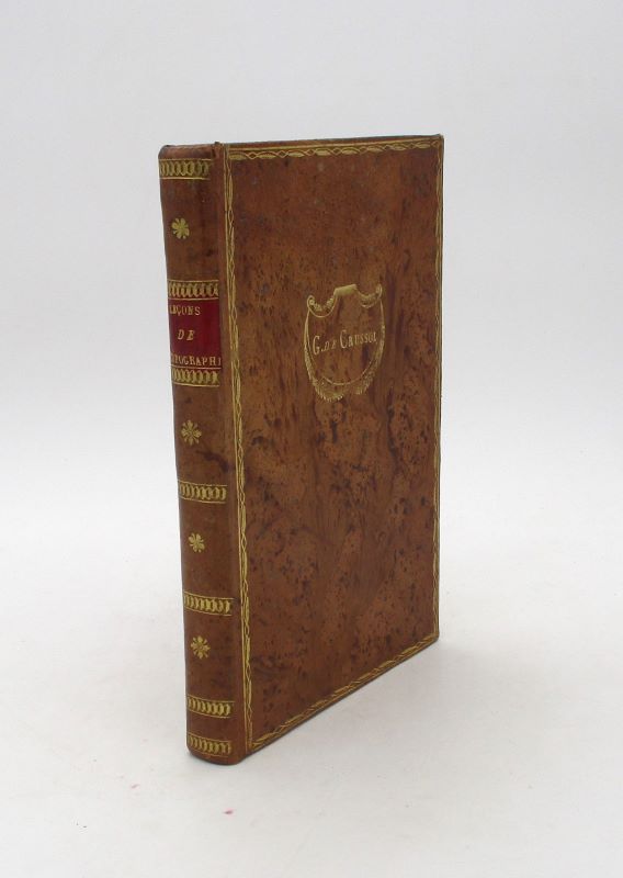 Couverture du livre Estimation du livre « leçons de topographie données à l’École royale spécial militaire [suivi de:] Mémoire topographique »