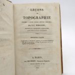 Couverture du livre Estimation du livre « leçons de topographie données à l’École royale spécial militaire [suivi de:] Mémoire topographique »
