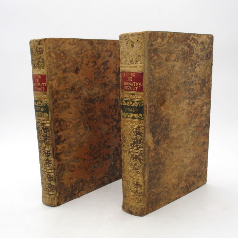 Couverture du livre Estimation du livre « cours de mathématiques à l’usage du corps royal de l’artillerie : tomes Ier et 2e seuls »