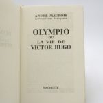 Couverture du livre Estimation du livre « olympio ou la Vie de Victor Hugo »