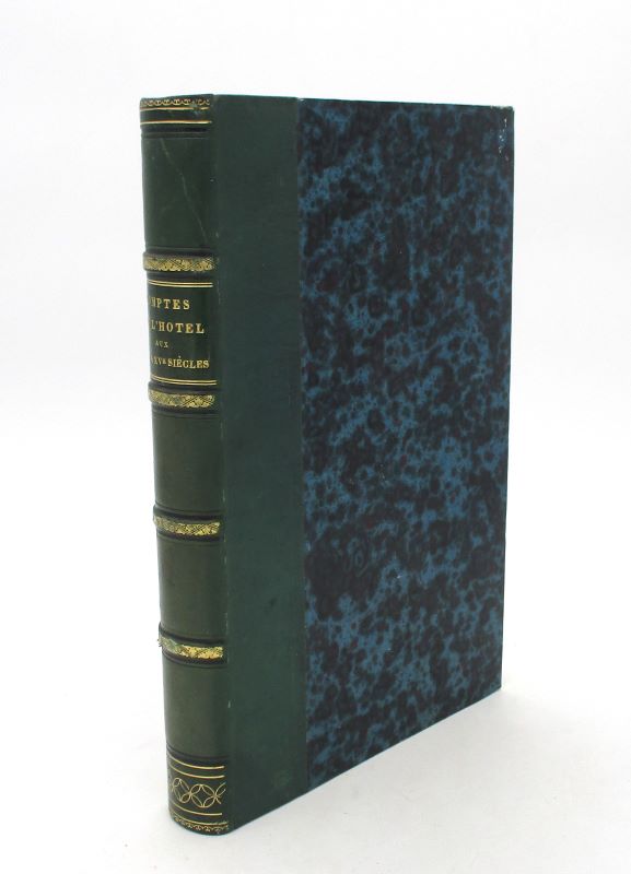 Couverture du livre Estimation du livre « comptes de l’Hôtel des rois de France aux XIVe et XVe siècles »