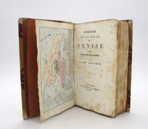 Estimation Voyages-Atlas - Couverture du livre Estimation du livre « itinéraire de la ville de Venise et des îles circonvoisines »