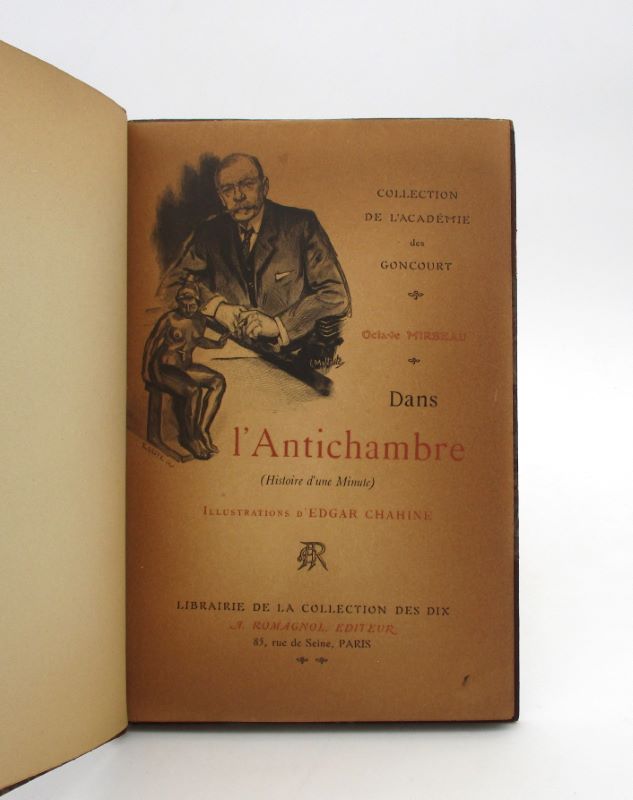 Couverture du livre Estimation du livre « dans l’antichambre (Histoire d’une minute) »