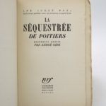 Couverture du livre Estimation du livre « la Séquestrée de Poitiers »