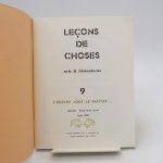 Couverture du livre Estimation du livre « 8 numéros des Cahiers de leçons de choses »