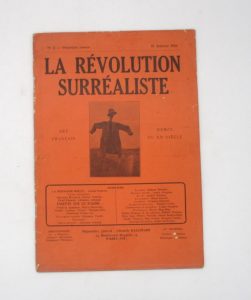 Estimation Beaux-Arts - Couverture du livre Estimation du livre « la Révolution surréaliste »