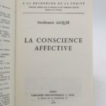 Couverture du livre Estimation du livre « la Conscience affective »