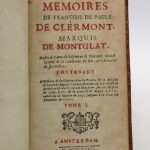 Couverture du livre Estimation du livre « mémoires de François de Paule de Clermont, marquis de Montglat »