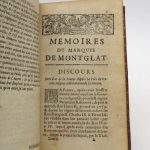 Couverture du livre Estimation du livre « mémoires de François de Paule de Clermont, marquis de Montglat »