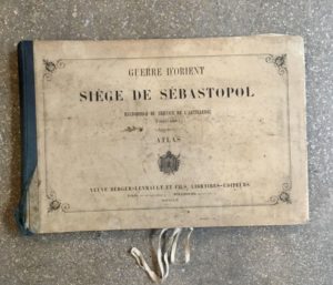 Estimation Histoire - Couverture du livre Estimation du livre « guerre d’Orient – Siège de Sébastopol – Historique du service de l’artillerie (1854-1856) : Atlas seul »