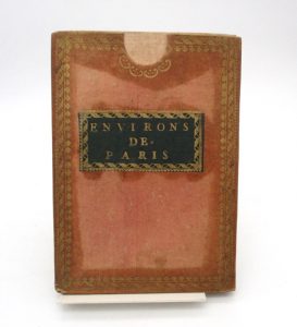 Estimation Voyages-Atlas - Couverture du livre Estimation du livre « carte de Paris et de ses environs »