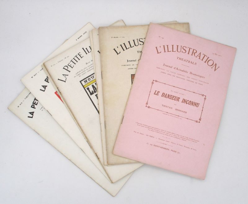 Couverture du livre Estimation du livre « l’Illustration théâtrale/ La Petite Illustration : réunion de 10 numéros consacrés à Tristan Bernard »