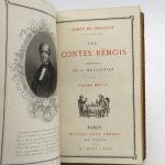 Couverture du livre Estimation du livre « les Contes rémois »