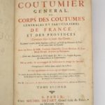 Couverture du livre Estimation du livre « nouveau coutumier général ou Corps des coutumes générales et particulières de France, et des provinces connus sous le nom des Gaules »