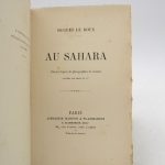 Couverture du livre Estimation du livre « au Sahara »