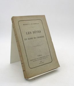 Estimation Sciences et médecine - Couverture du livre Estimation du livre « les Bêtes en robe de chambre »