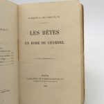 Couverture du livre Estimation du livre « les Bêtes en robe de chambre »