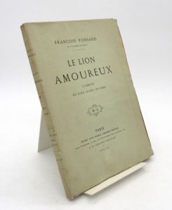 Estimation Edition originale - Couverture du livre Estimation du livre « le Lion amoureux »