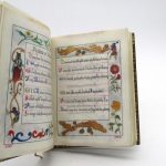 Couverture du livre Estimation du livre « recueil de poèmes : manuscrit enluminé sur vélin »