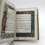 Couverture du livre Estimation du livre « recueil de poèmes : manuscrit enluminé sur vélin »